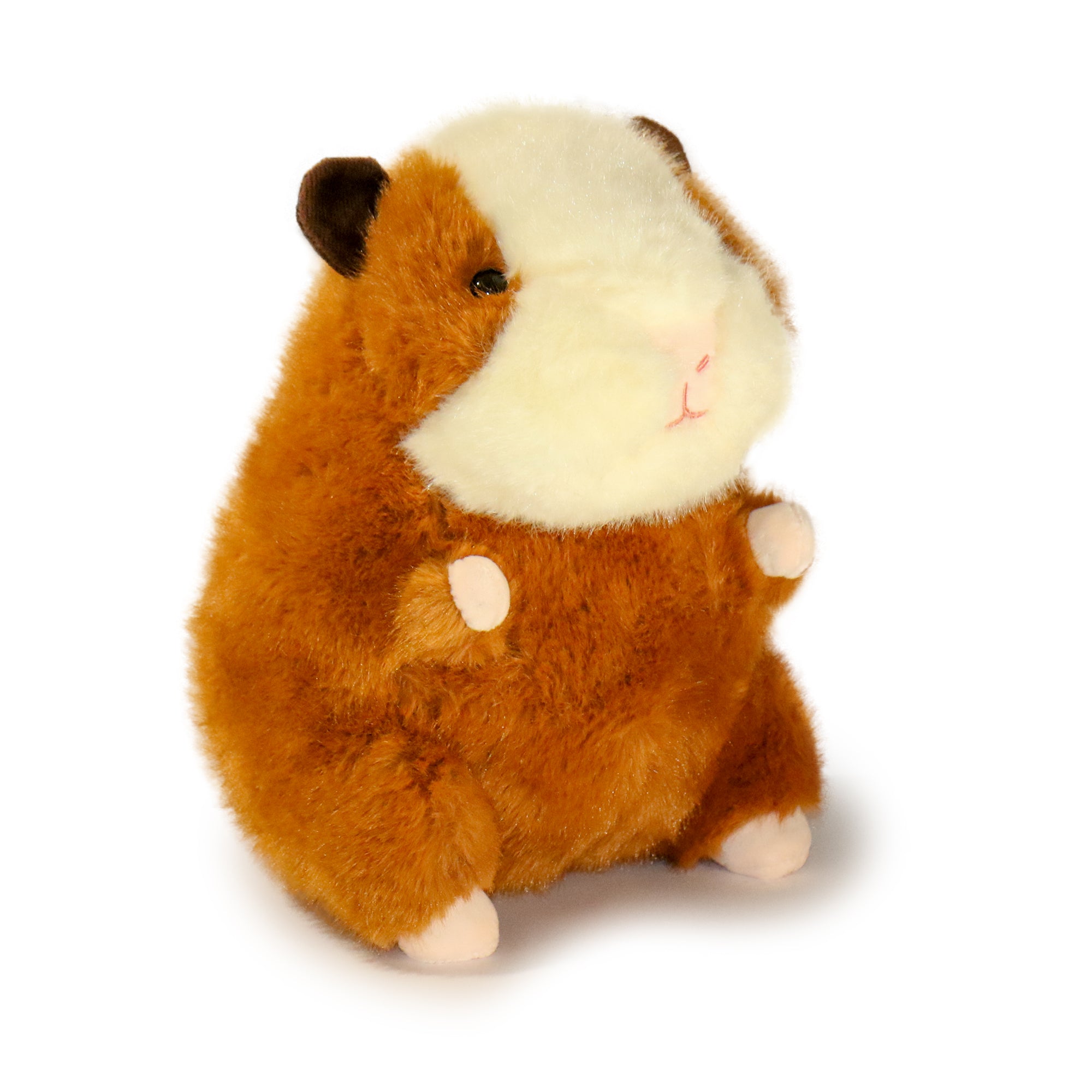 9-inch Toffee Guinea Pig with White Face