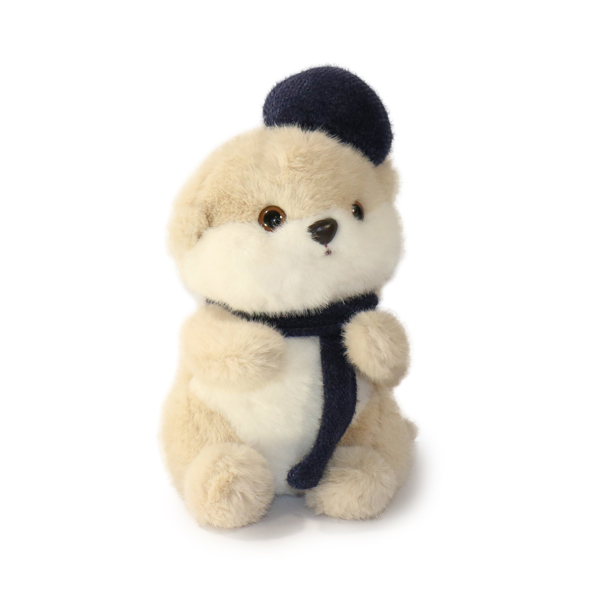 Image of 14-inch French Otter Carl with Black Hat