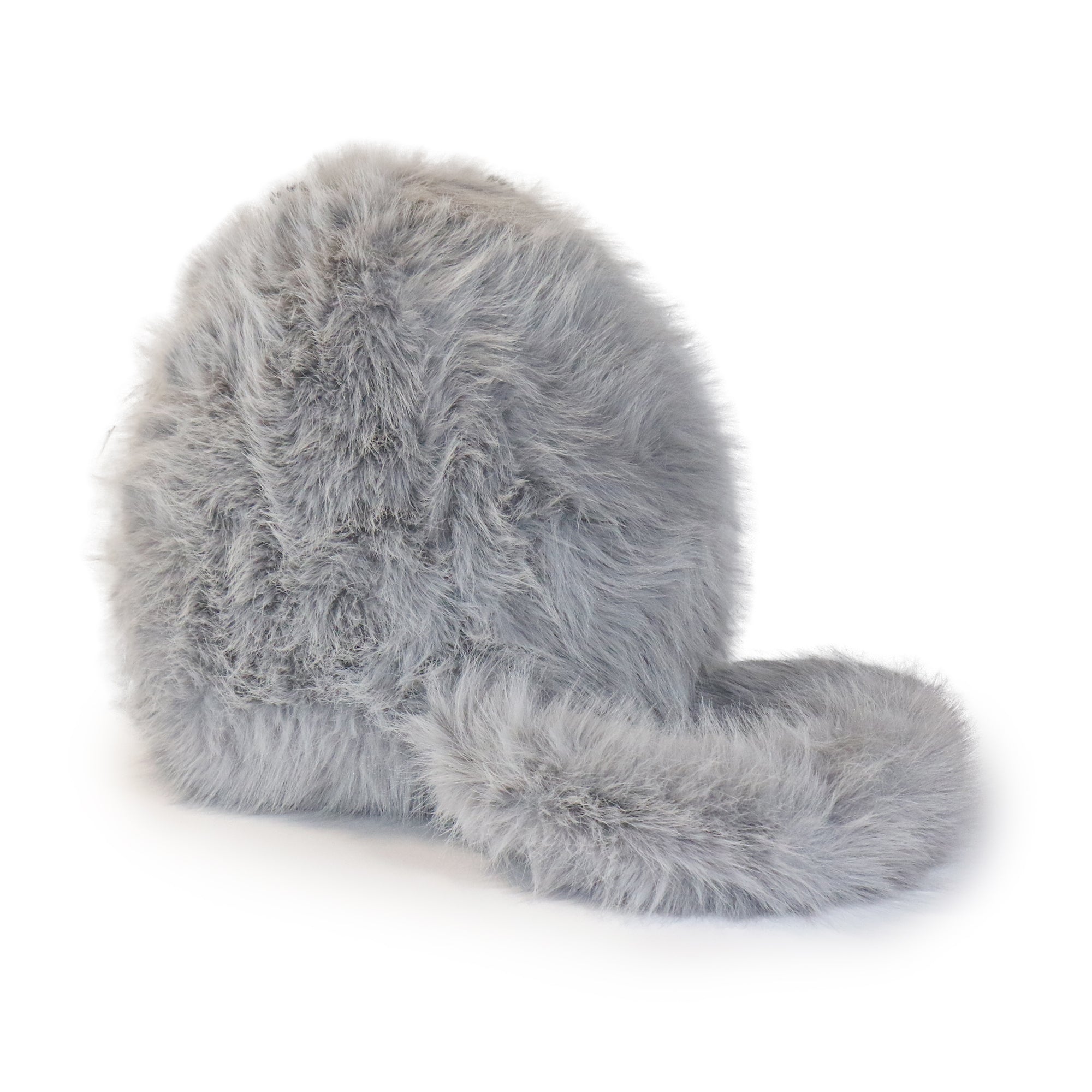 11-inch Marshmallow Cat with Soft Fur