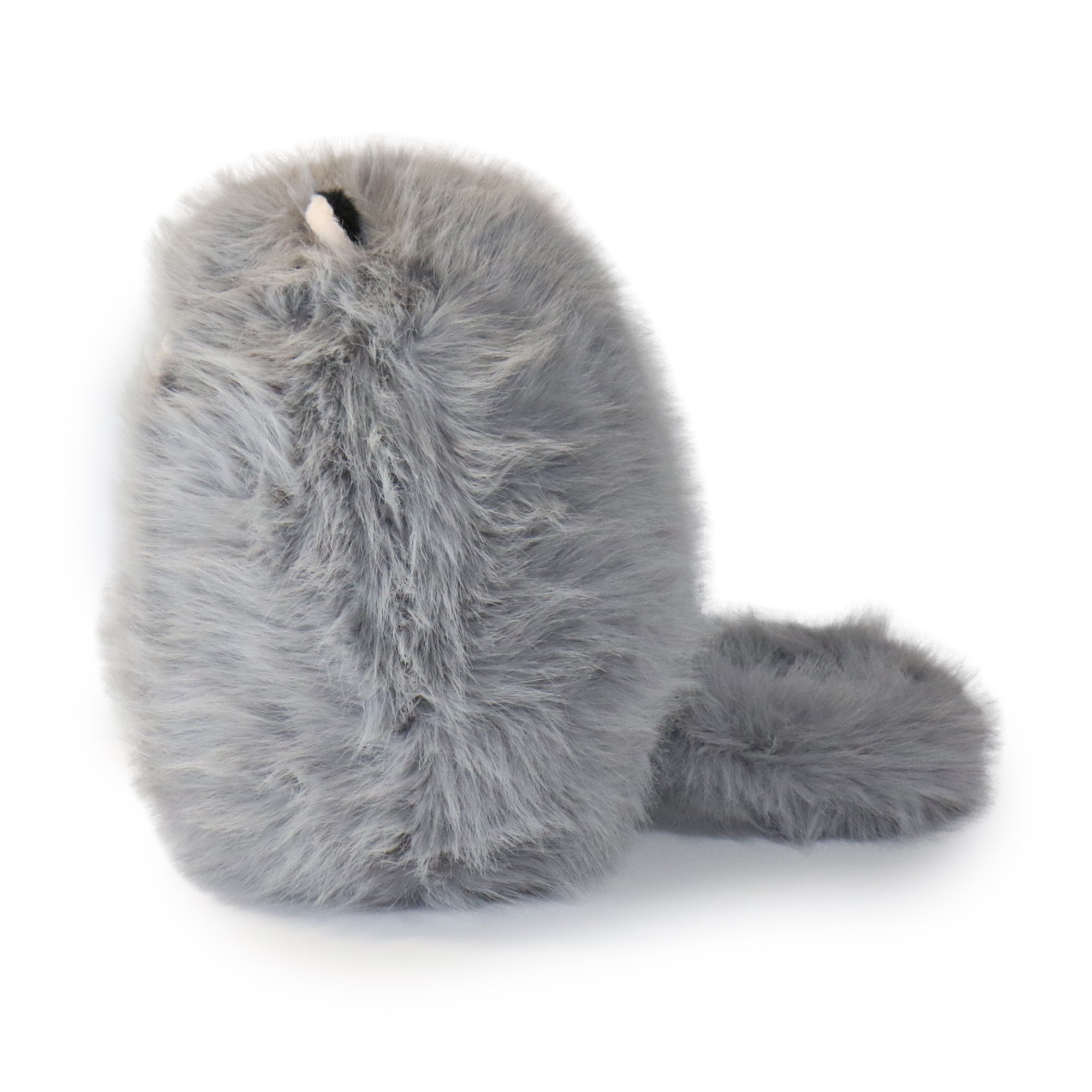 11-inch Marshmallow Cat with Soft Fur