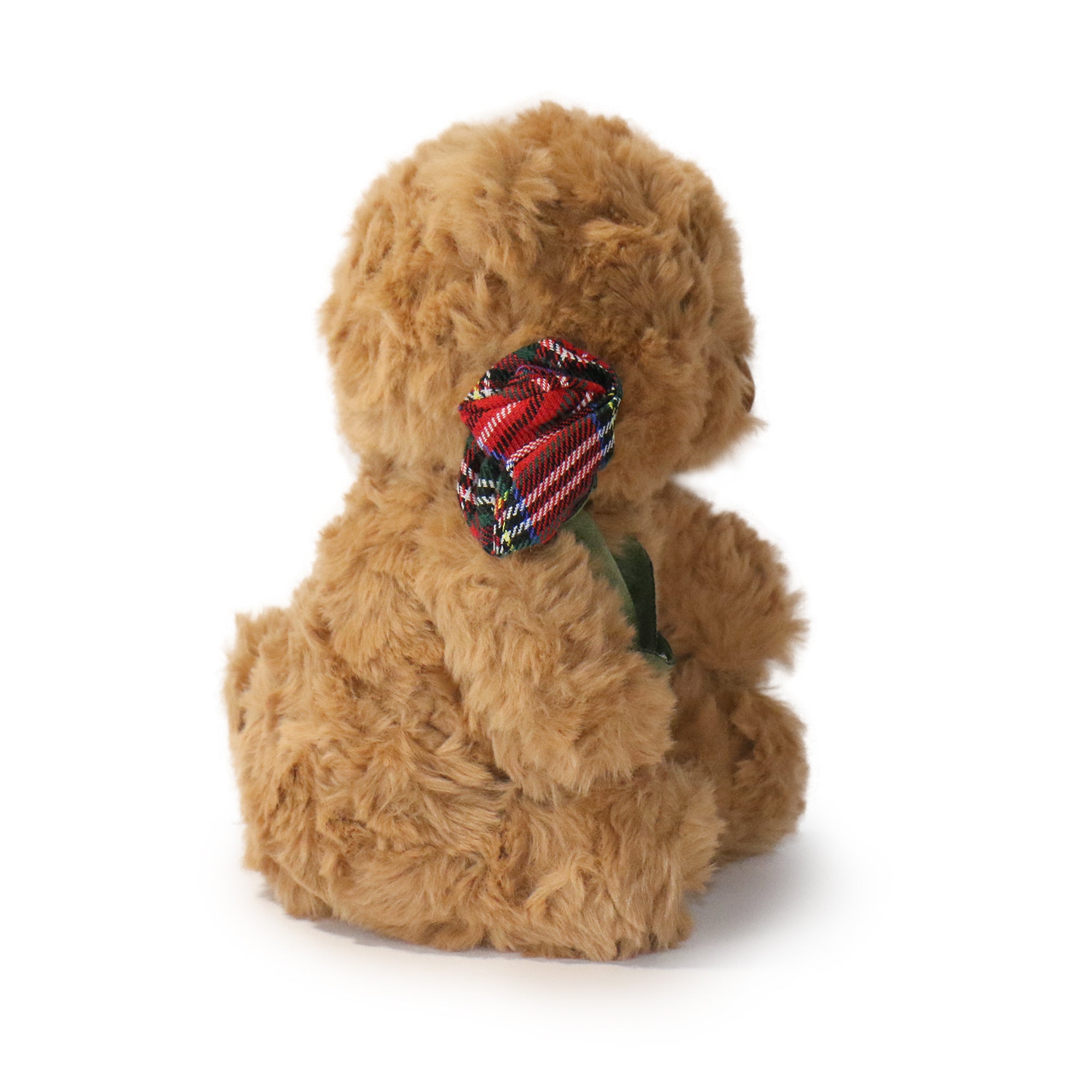 9-inch Brown Rose Bear with Rose