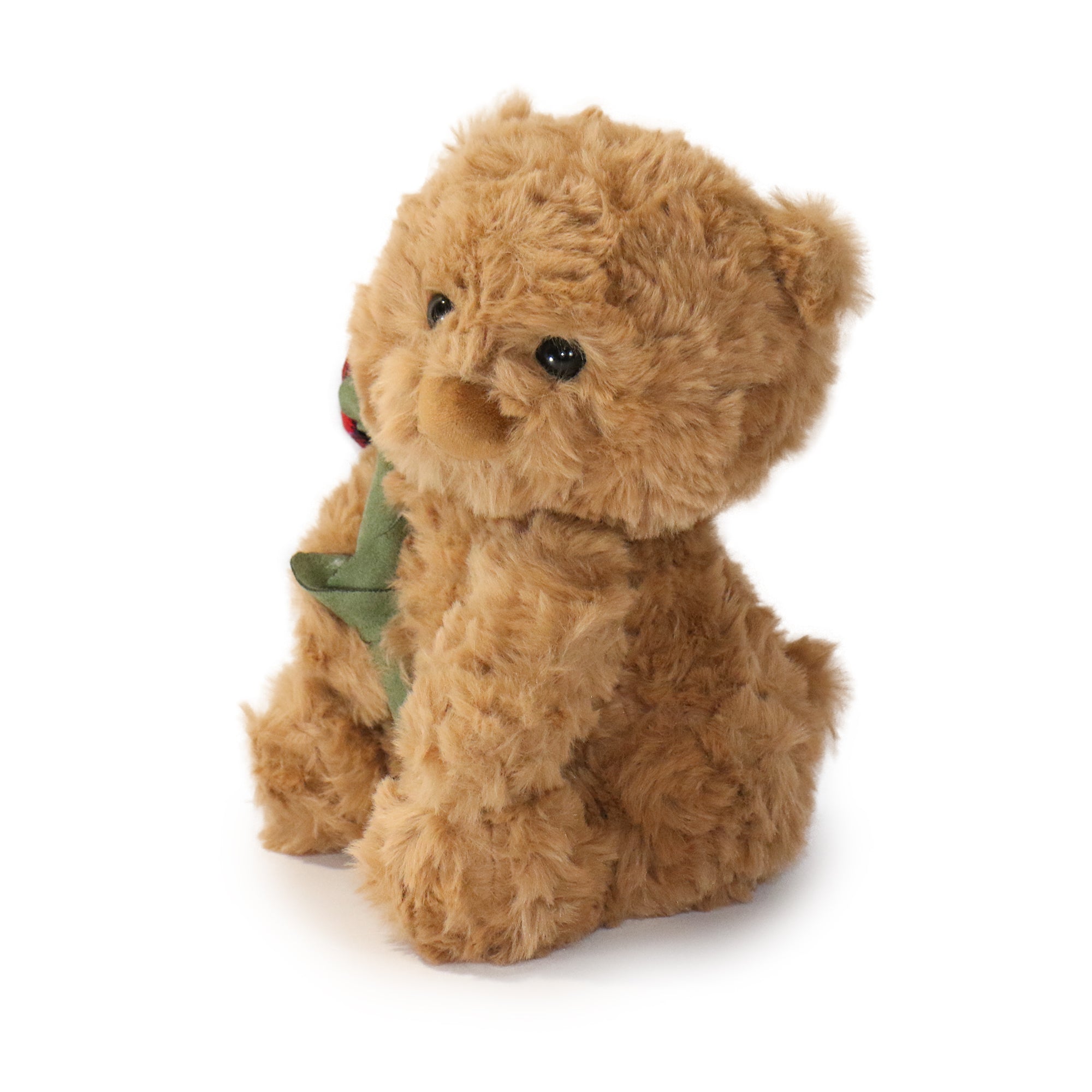 Image of 9-inch Beary Thoughtful Bear with Stylish Rose