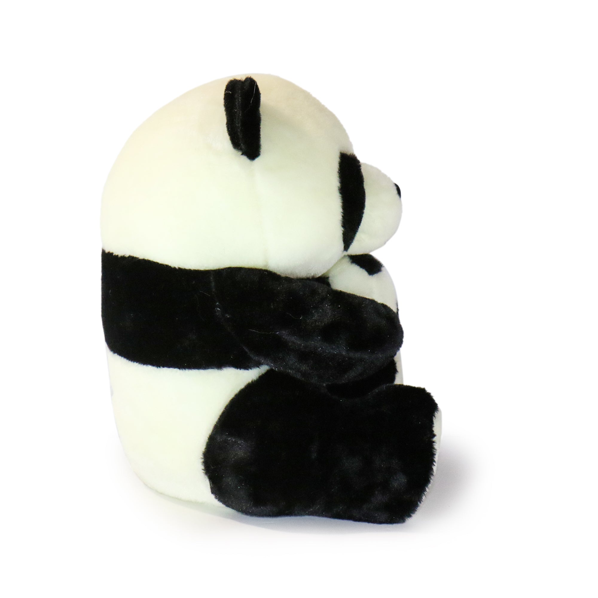 10-Inch Black and White Dash Panda with Toy