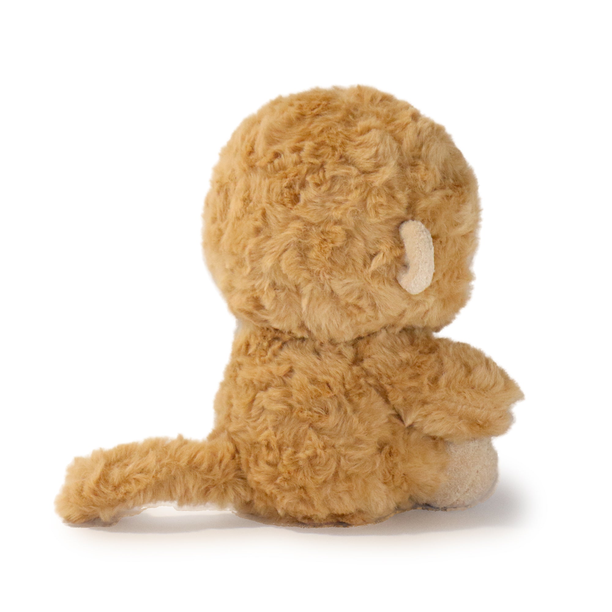 Image of 9-inch Brown Bongo Monkey with Yellow Banana