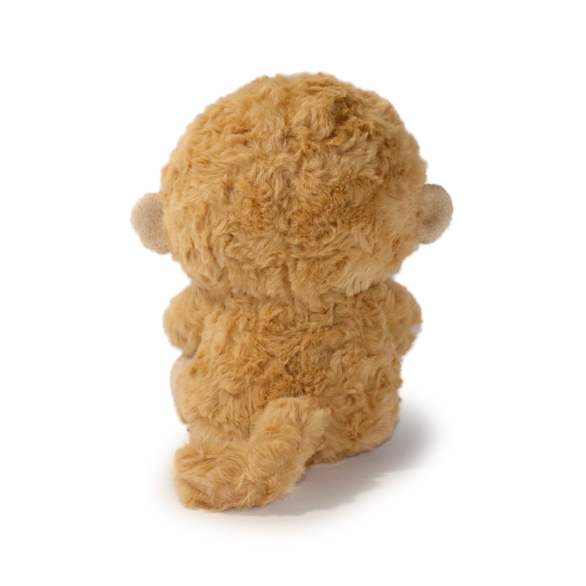 Image of 9-inch Brown Bongo Monkey with Yellow Banana