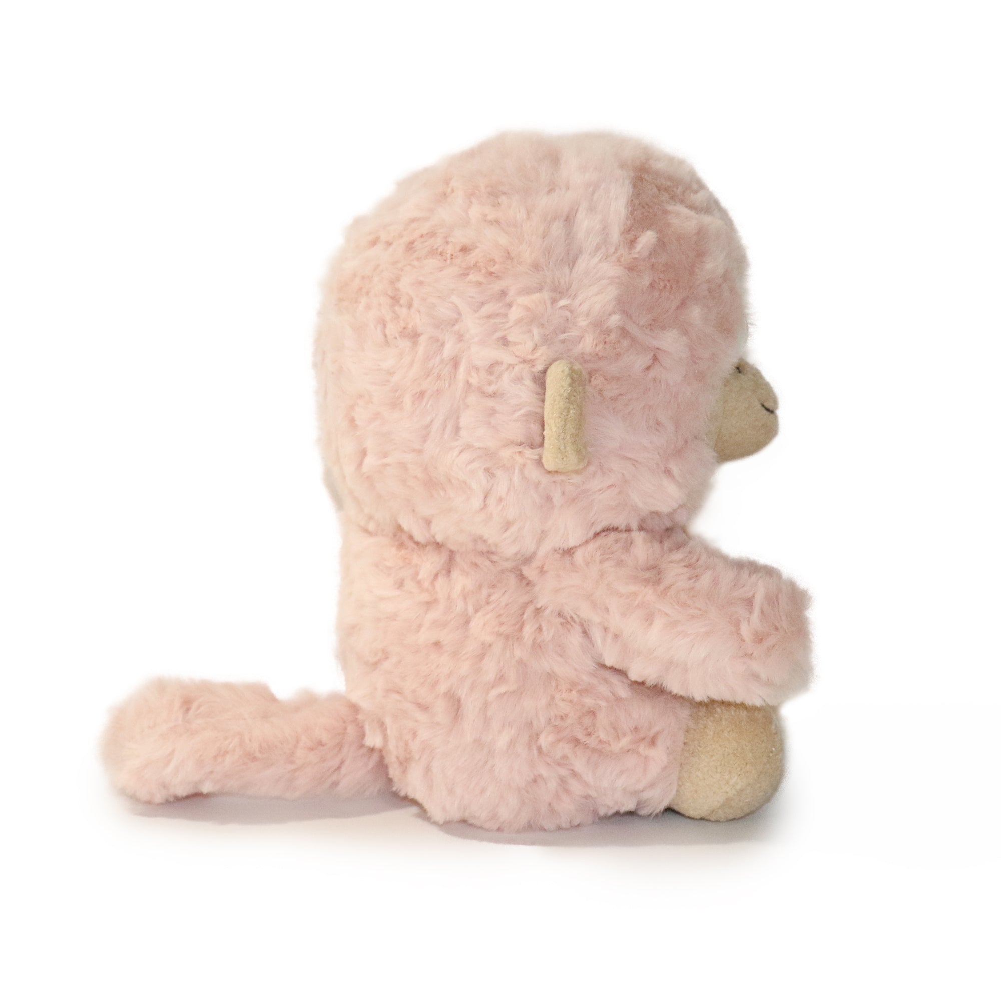 Image of 9-inch Brown Bongo Monkey with Yellow Banana