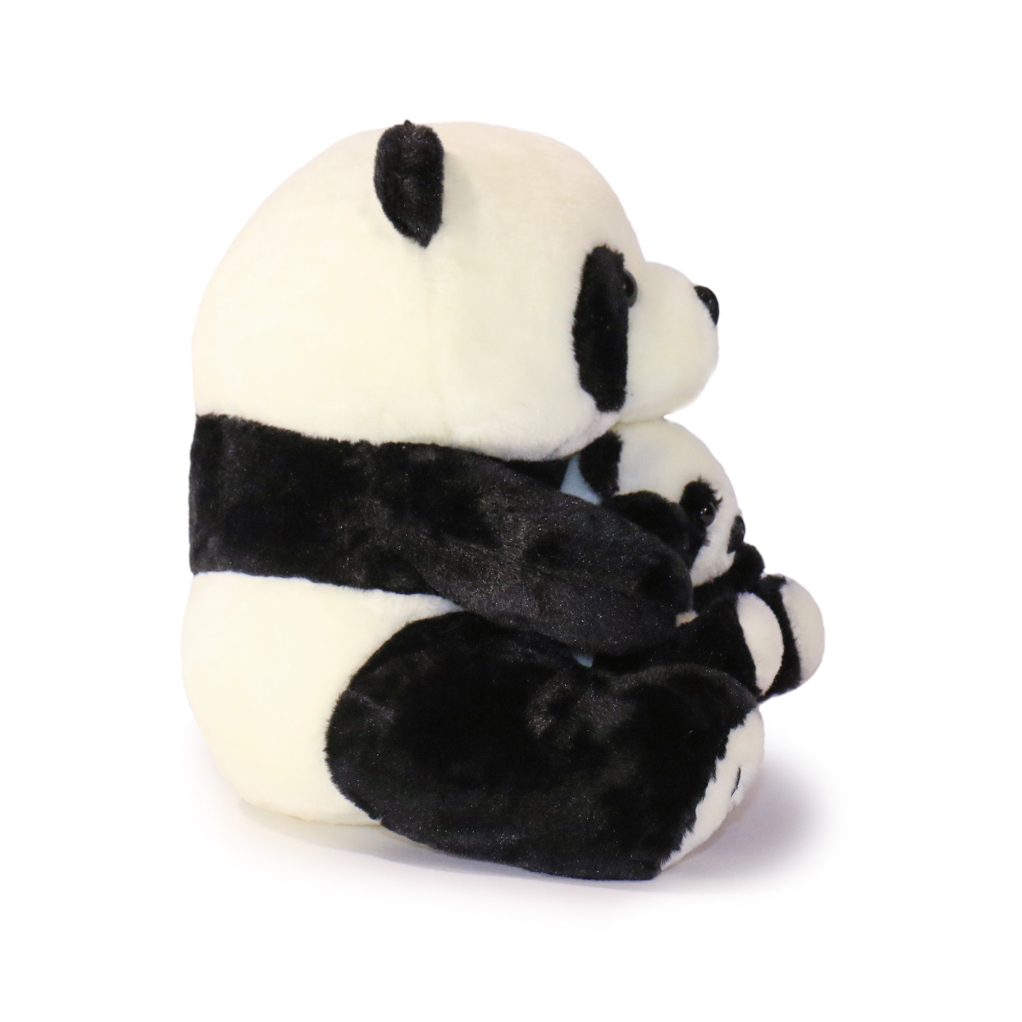 10-Inch Black and White Momo and Bibi Panda