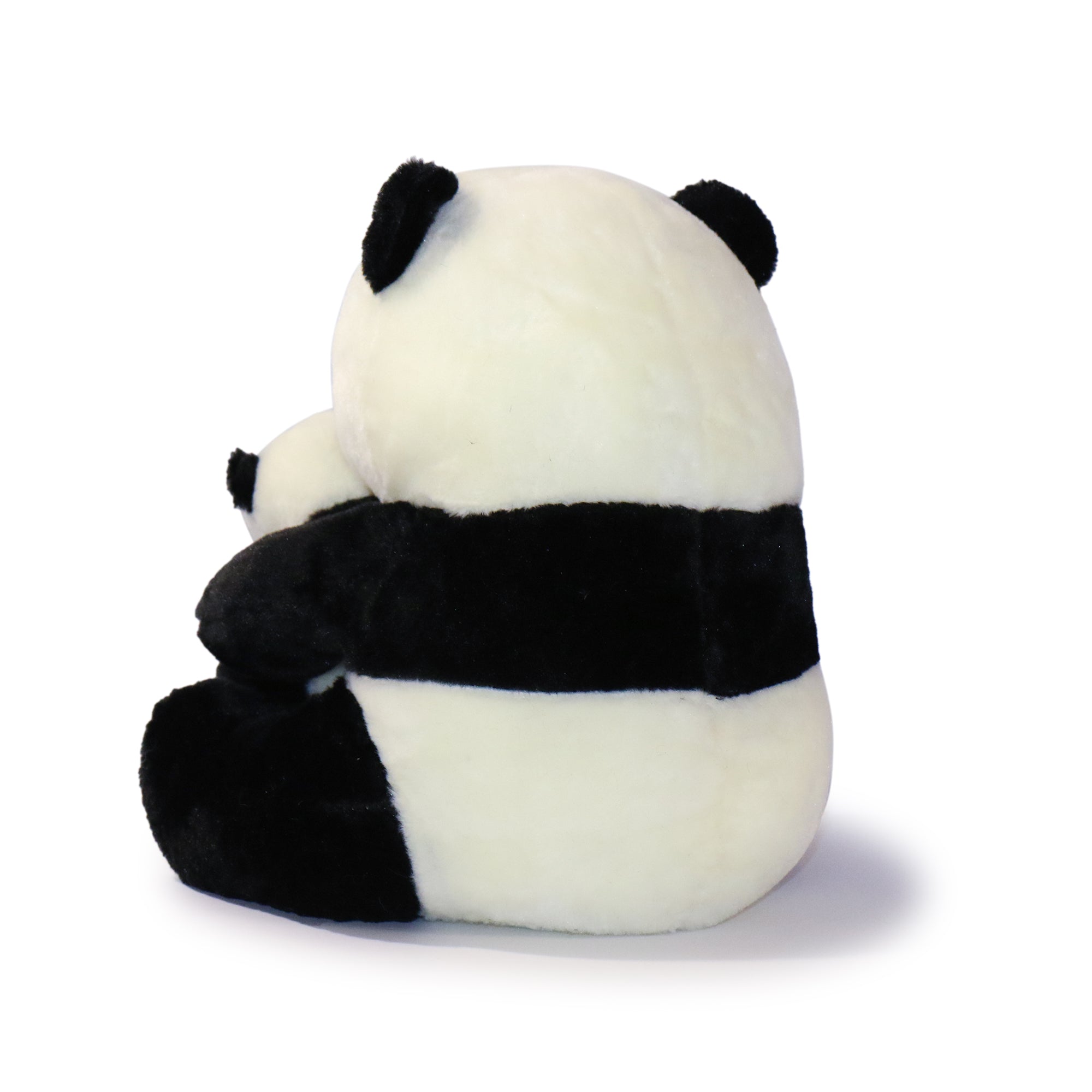 10-Inch Black and White Momo and Bibi Panda