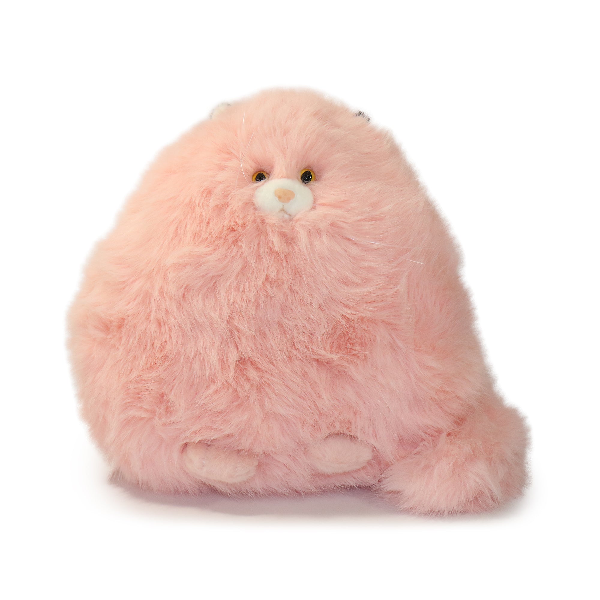 Image of 11-inch Marshmallow Cat with Soft Fur