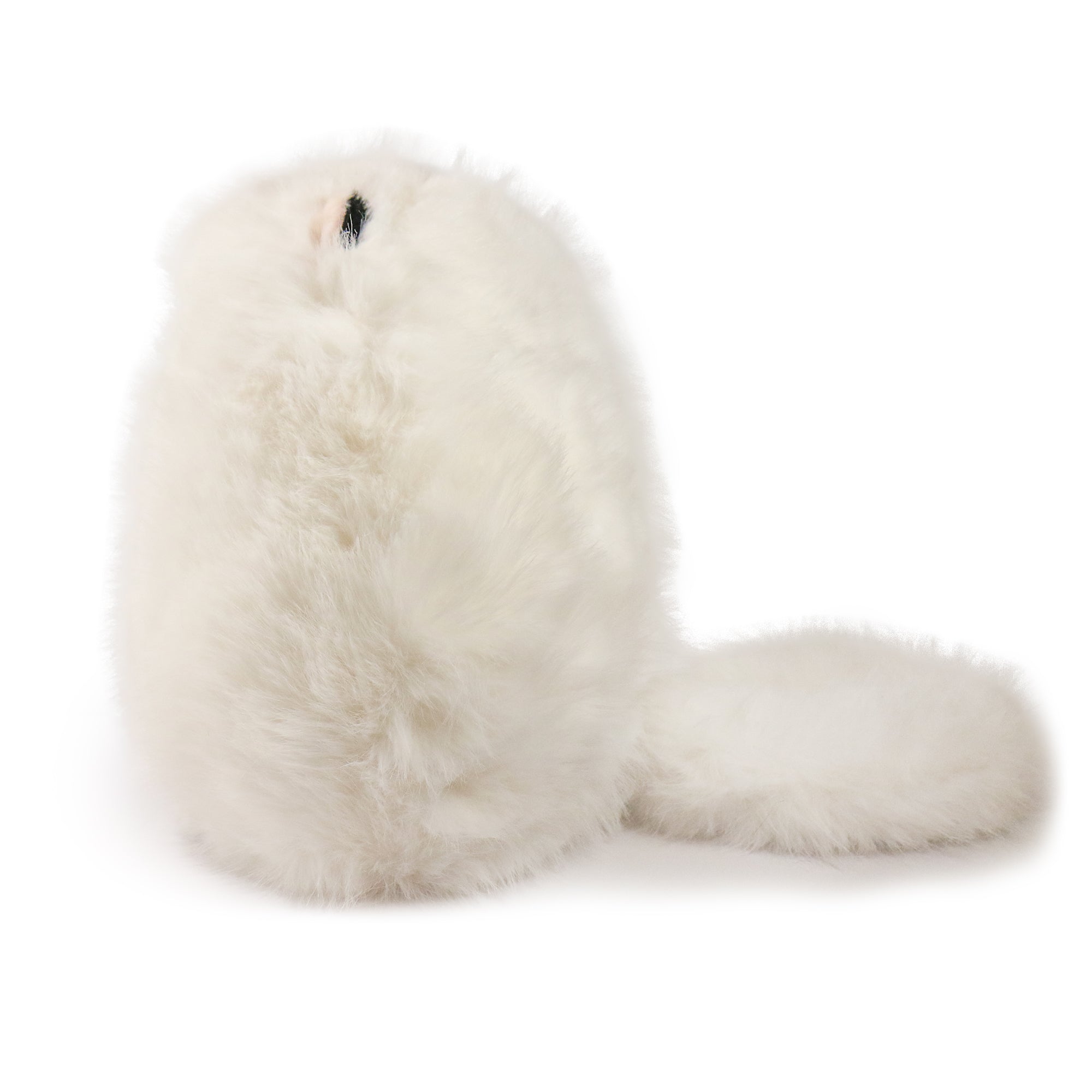 Image of 11-inch Marshmallow Cat with Soft Fur