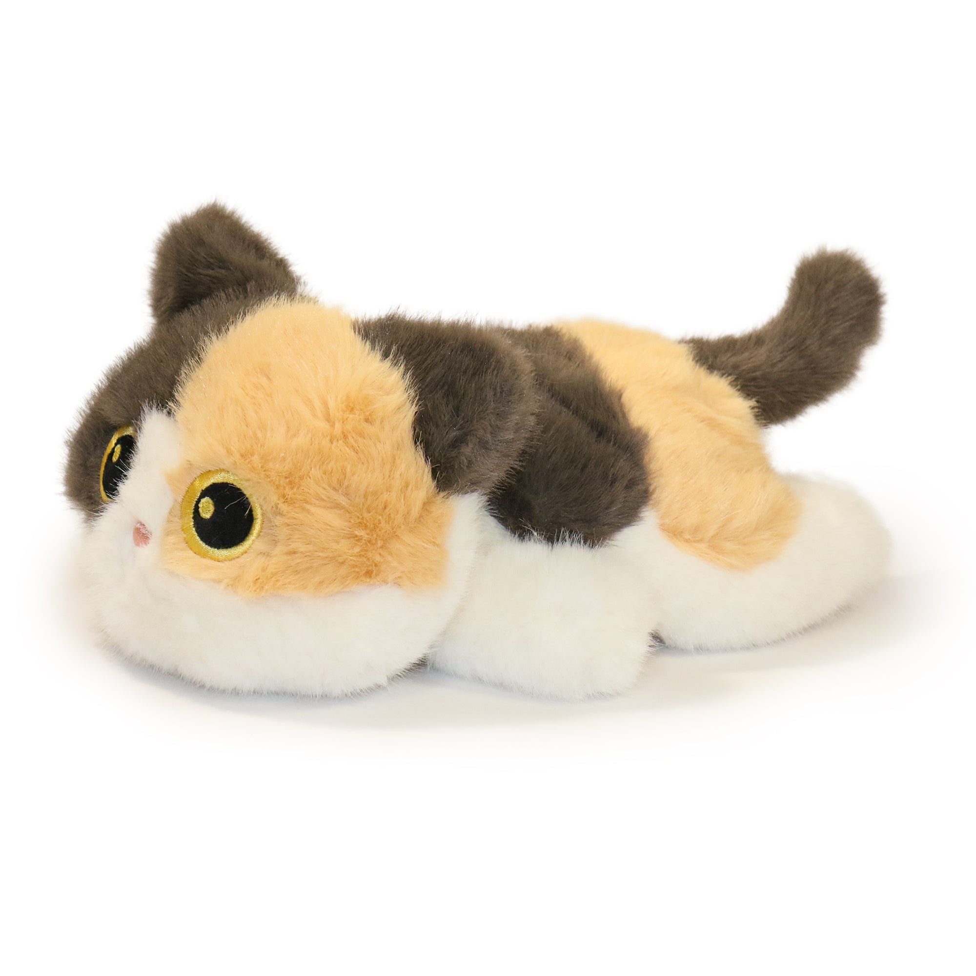 11-inch Patches Cat with Brown,White and Orange Fur