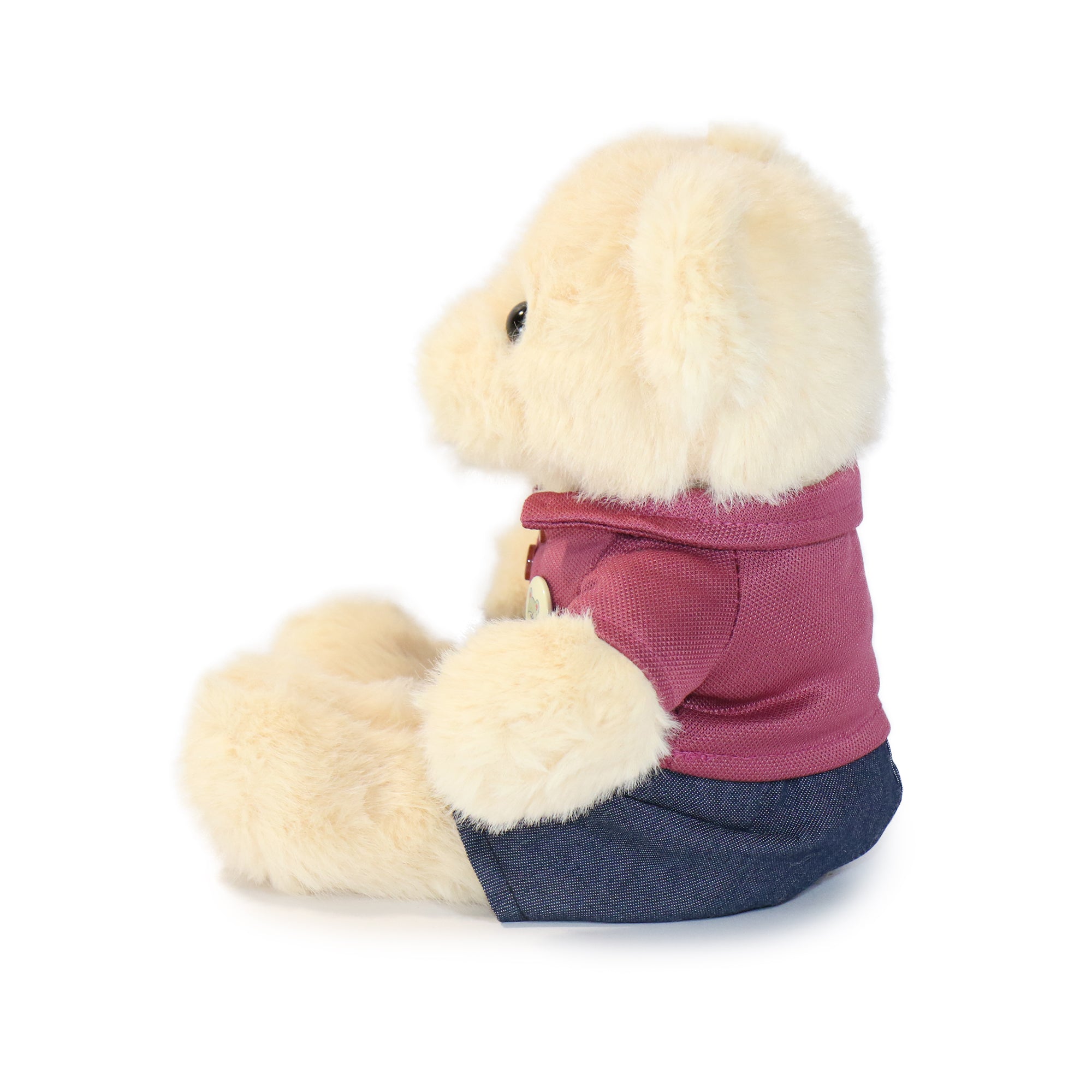 12-inch Fashionable Day-Out Bear with Buttoned Shirt
