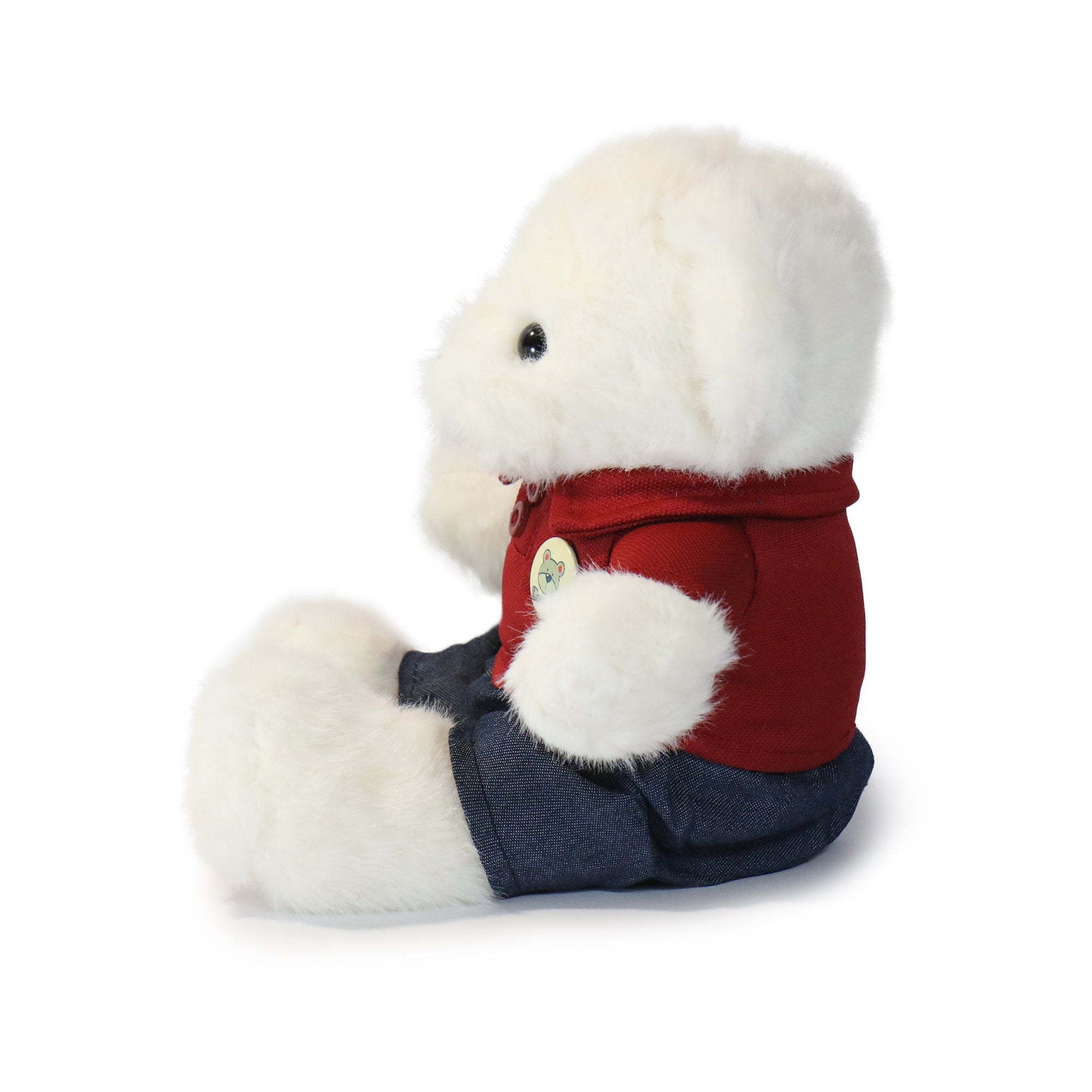 12-inch Day-Out Bear with Button Shirt