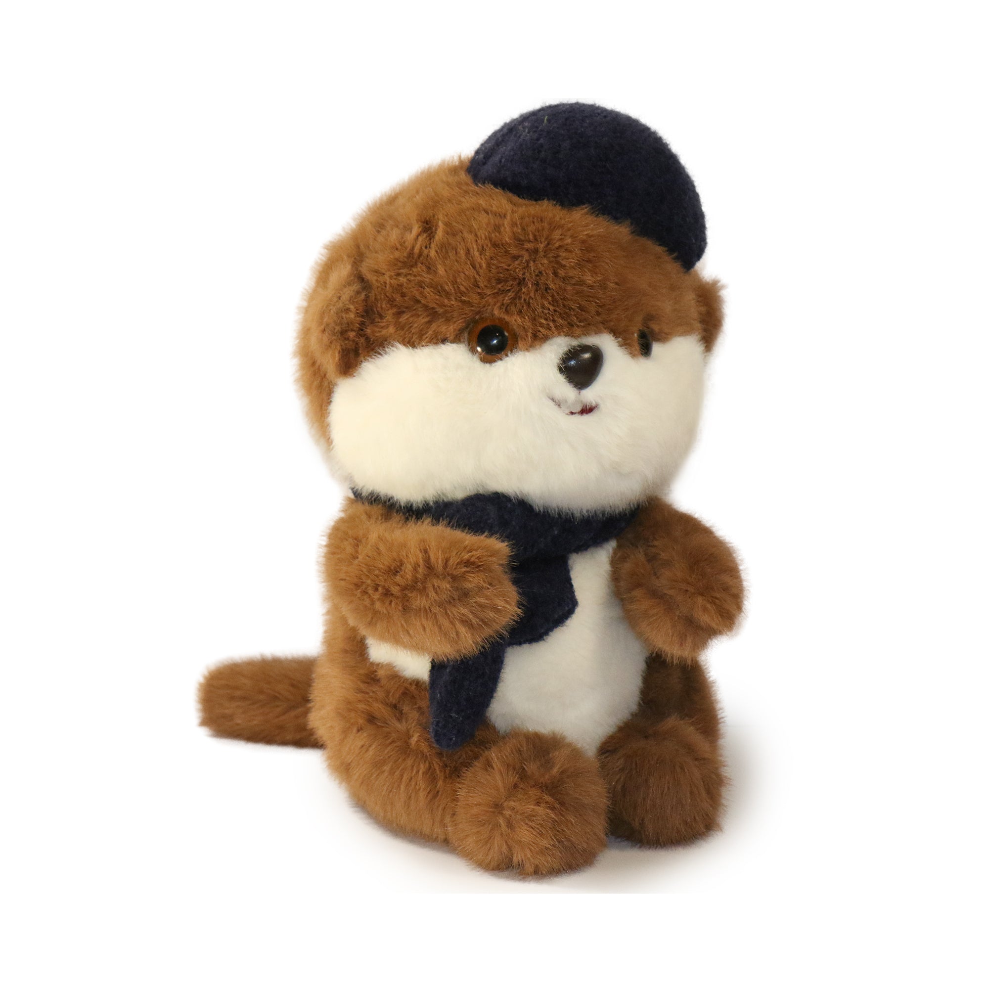 Image of 14-inch French Otter Carl with Black Hat