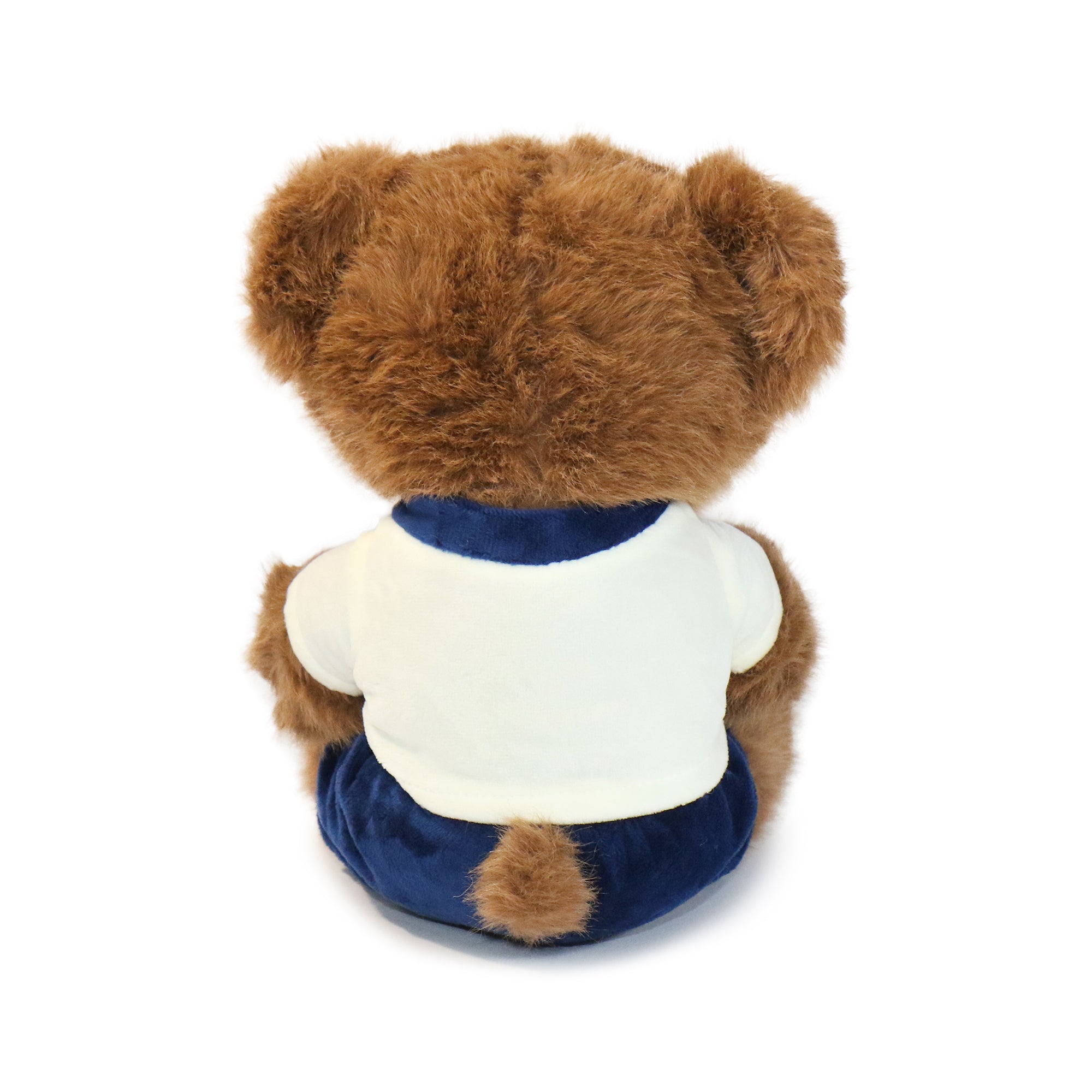 12-inch Huggable Bear with Heart Shirt