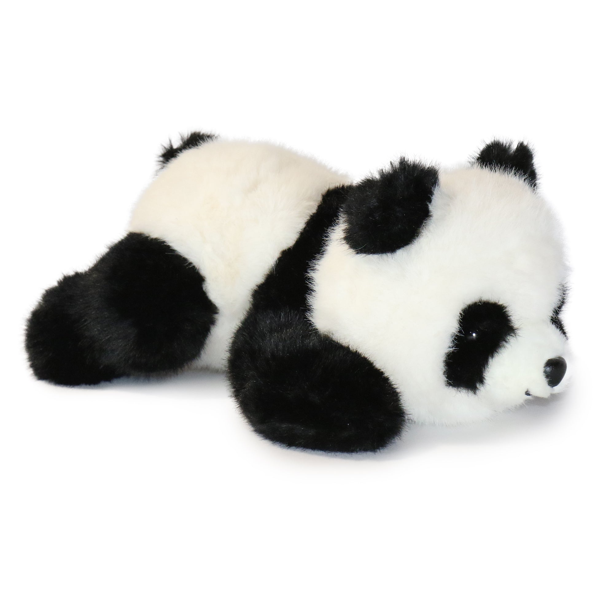 Image of 10-Inch Black and White Classic Lying Panda