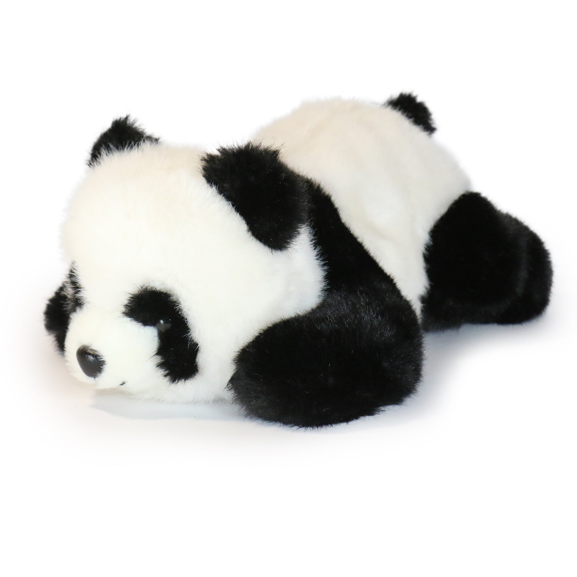 Image of 10-Inch Black and White Classic Lying Panda