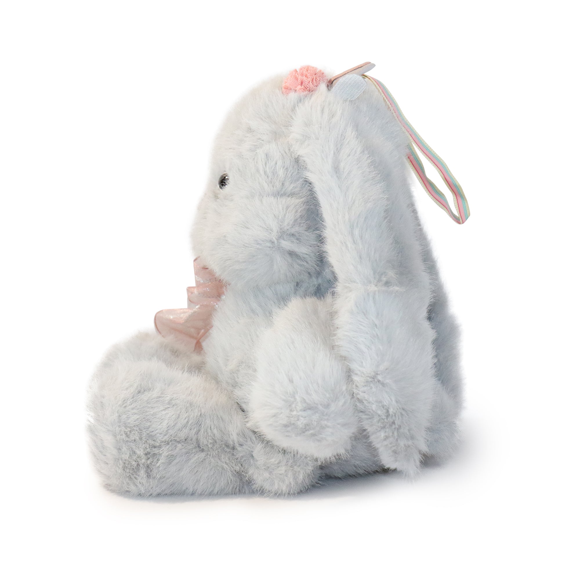 13-inch Wobbles Bunny with Pink Bow