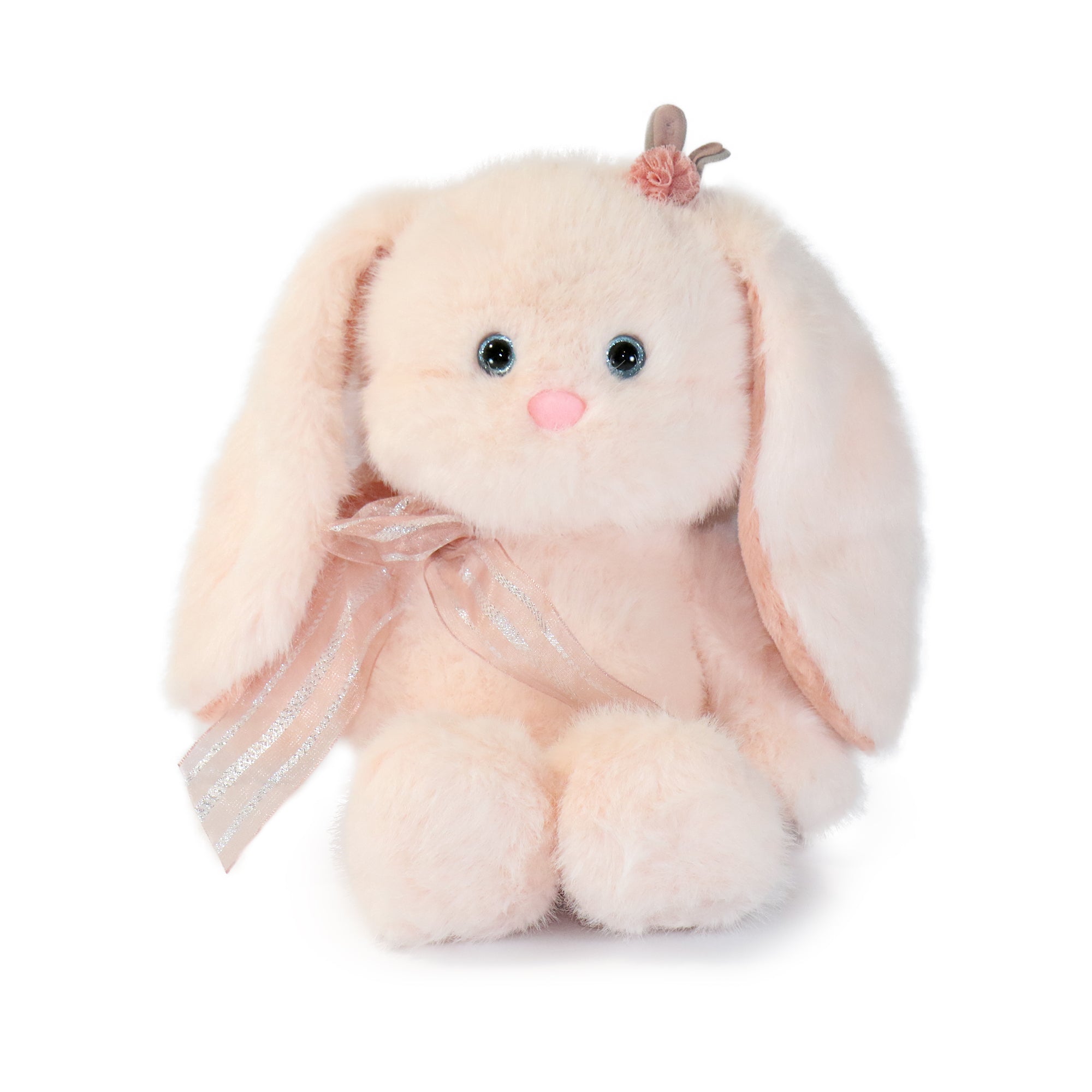Image of 13-inch Wobbles Bunny with Pink Bow