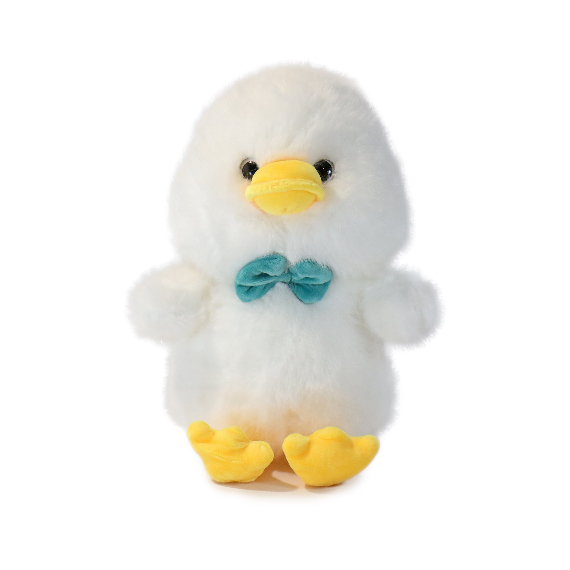 Image of 9-inch Dashing Bashful Duck with Blue Bow