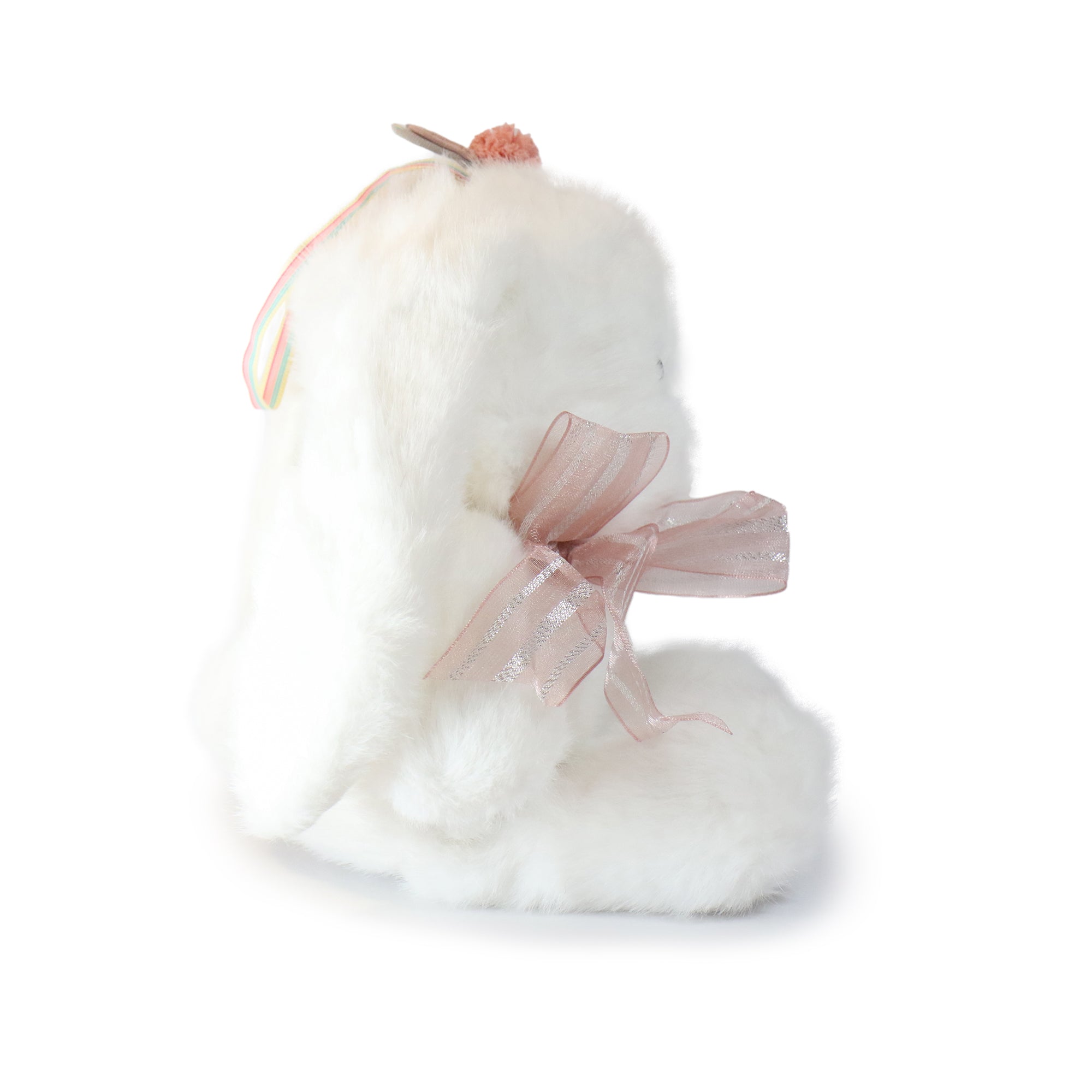 Image of 13-inch Wobbles Bunny with Pink Bow