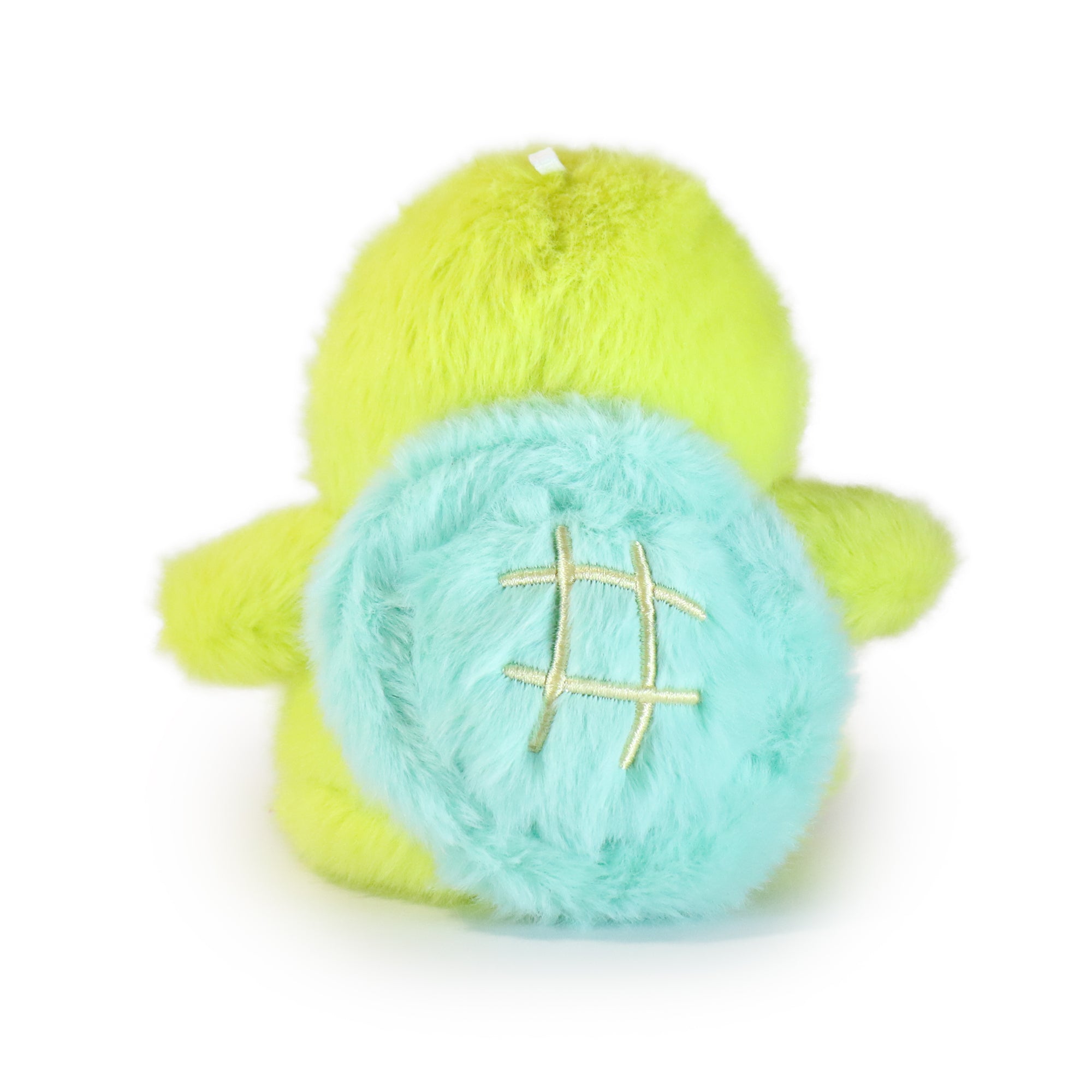 Image of 5-inch Yellow Toby Turtle with Happy Expression