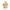 5-Inch Cream Color Chérie Poodle with Pearl Necklace