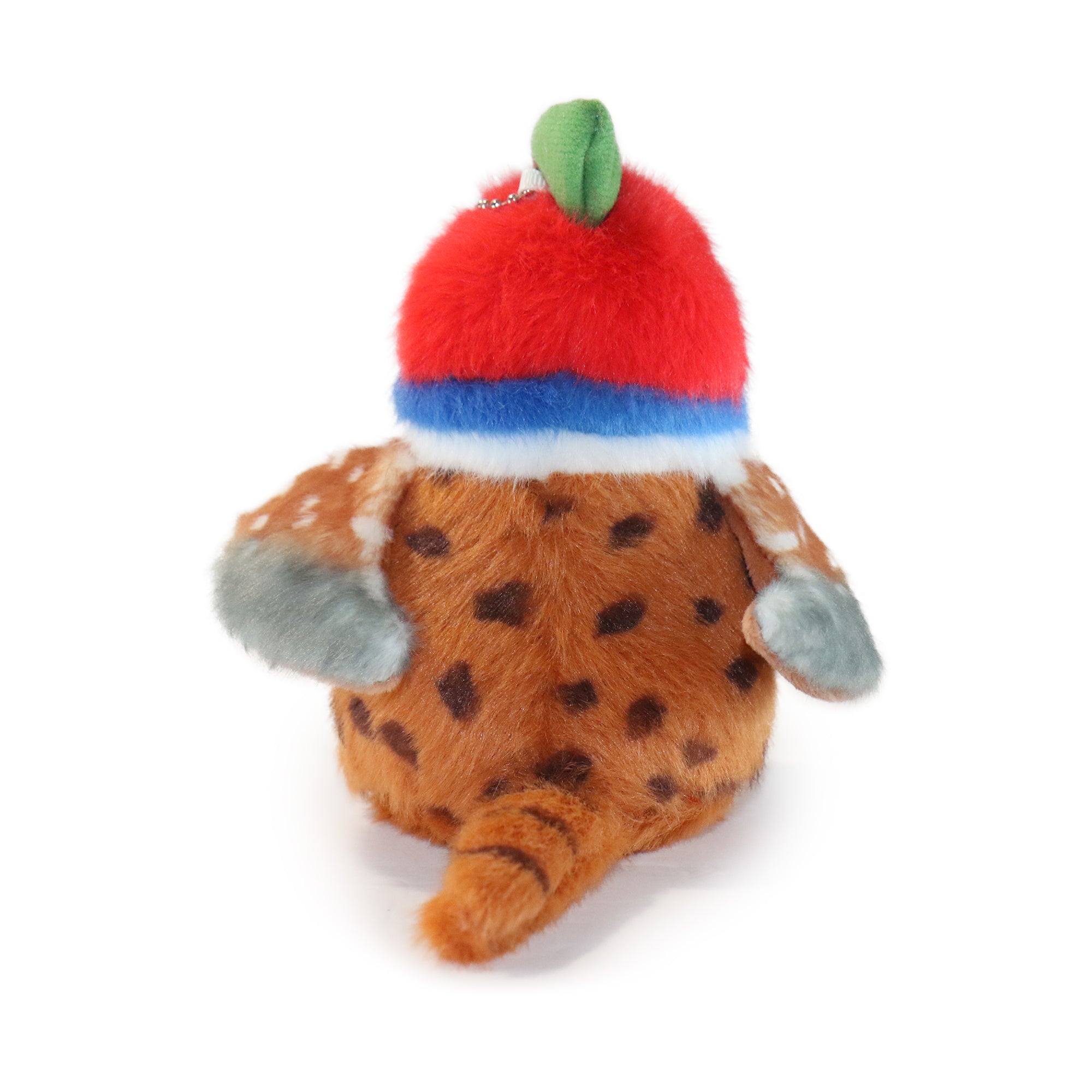 Image of 5-inch Plumkins Bird with Red Face and Yellow Beak