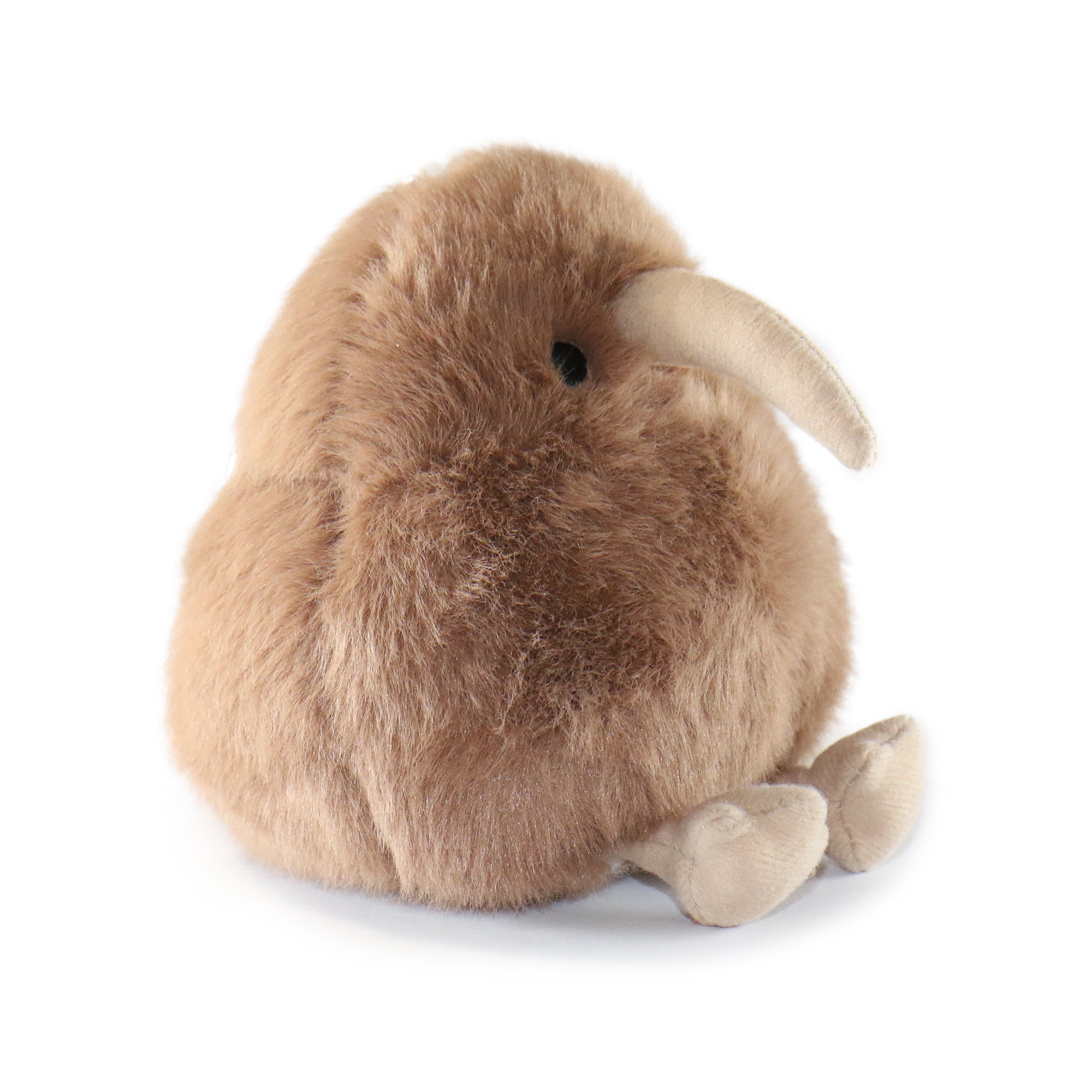 5-inch BrownToko Bird with White Beak