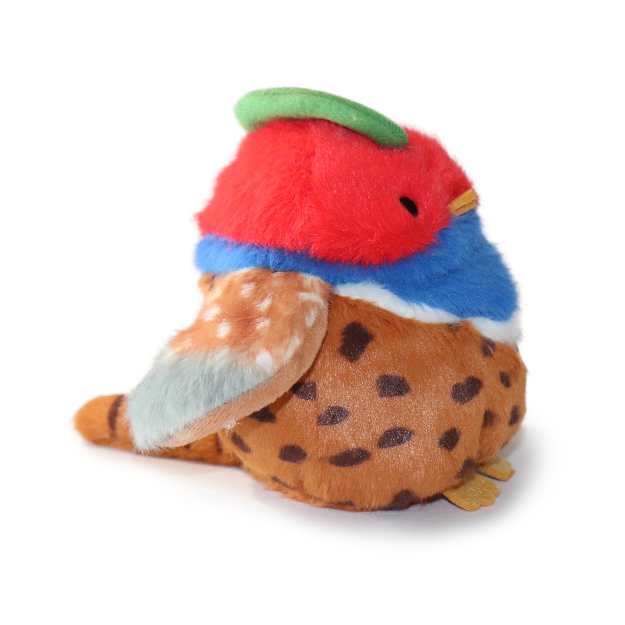 Image of 5-inch Pasha Bird with Red Face and Blue Chest