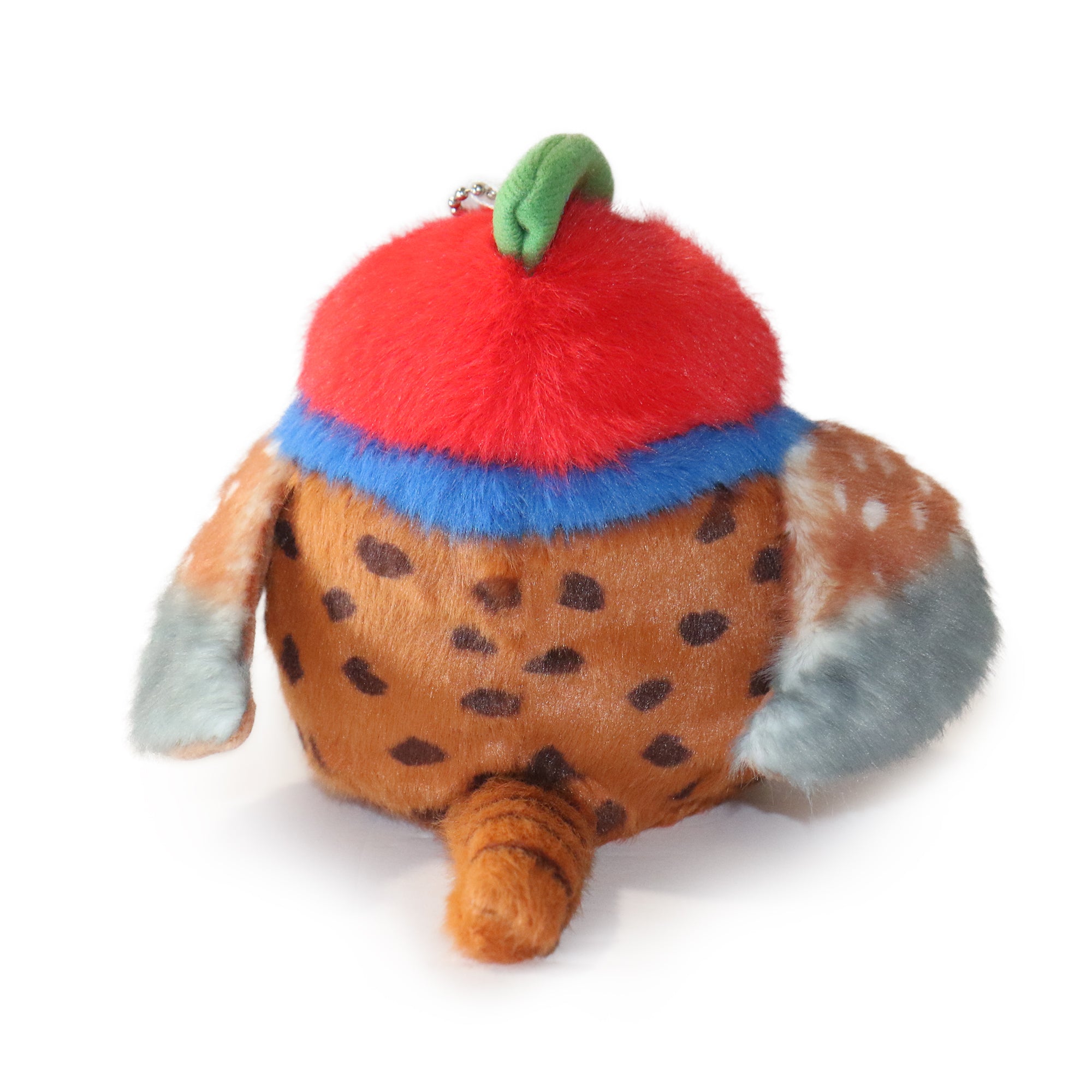 Image of 5-inch Pasha Bird with Red Face and Blue Chest