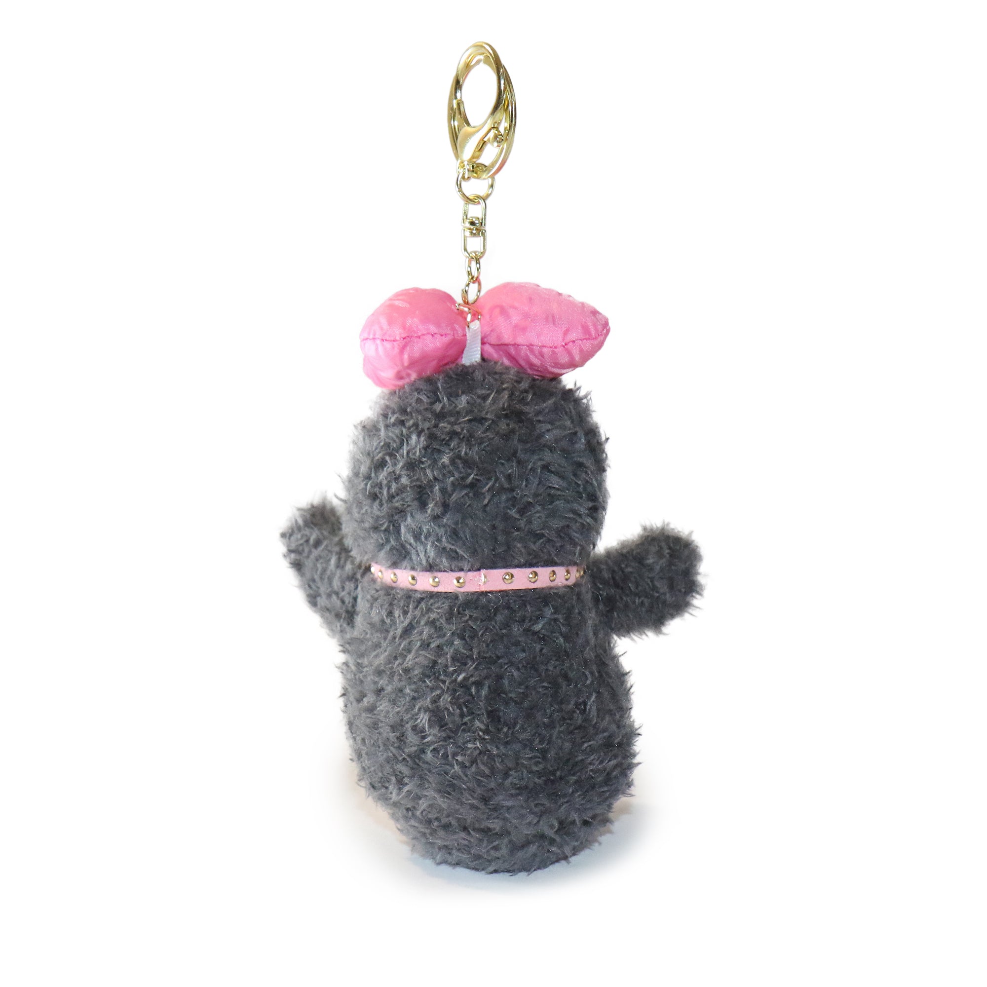 4-inch Fritter Penguin white Black Bow and Heart Charm