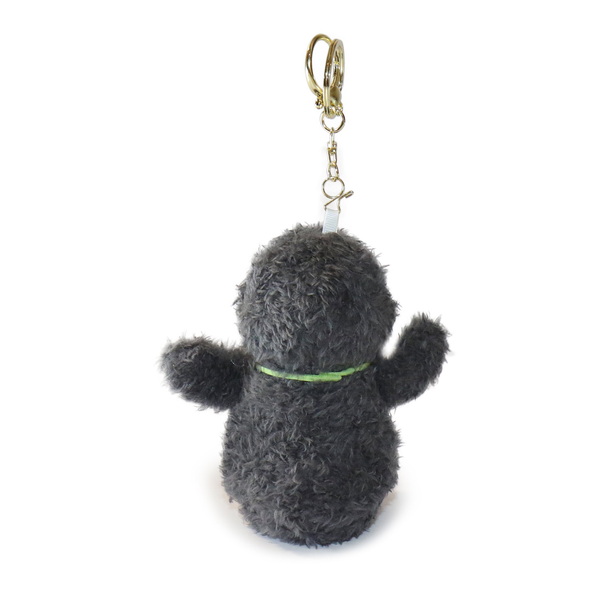 Image of 4-inch Fritter Penguin white Black Bow and Heart Charm