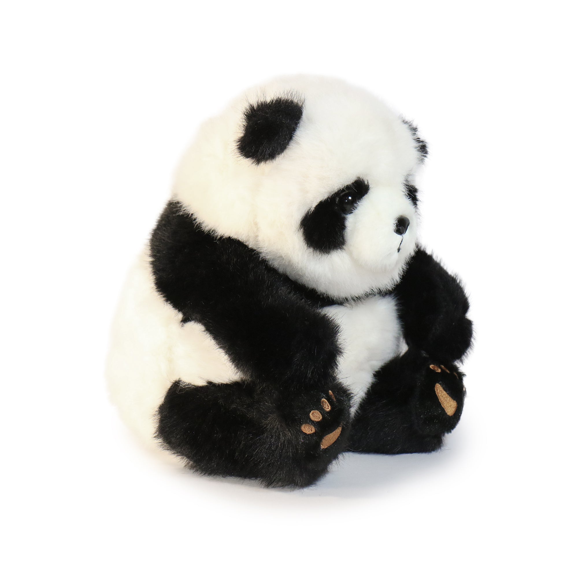 Image of 10-Inch Black and White Puff Panda